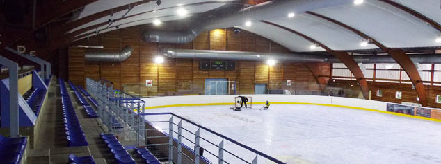 La patinoire de Roanne s'équipe en éclairage LED